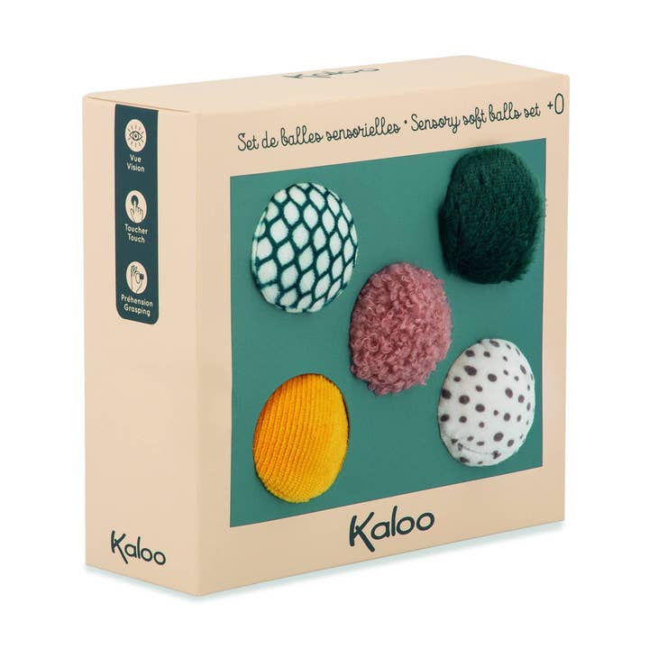 Sensory Soft Balls Set For Baby (5 Pieces) for wholesale by Juratoys