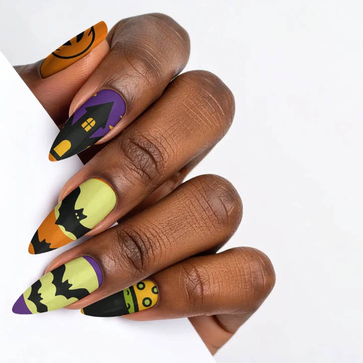 FYNE BODY - Wholesale Press-on/fake nails - Vampy Glamour Halloween Press-On Nails50