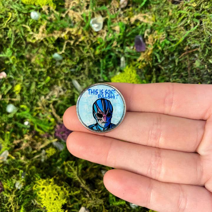 Bewohner Alien Harry Vanderspeigle Lustiger Emaille-Pin für den Großhandel von The Shadow Witch