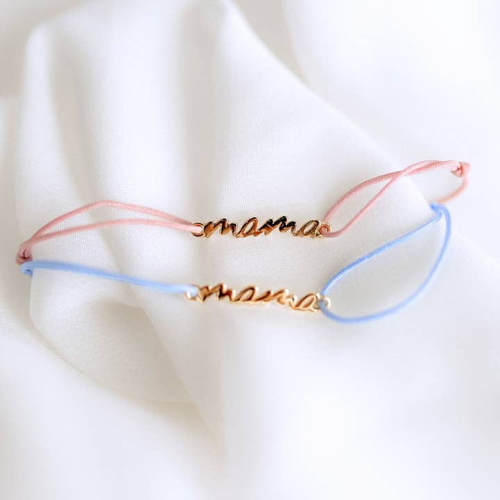 Det är en tjej/Det är en pojke Mama & Mini födelsedagspresent armband begränsad upplaga för wholesale av Mama Collection