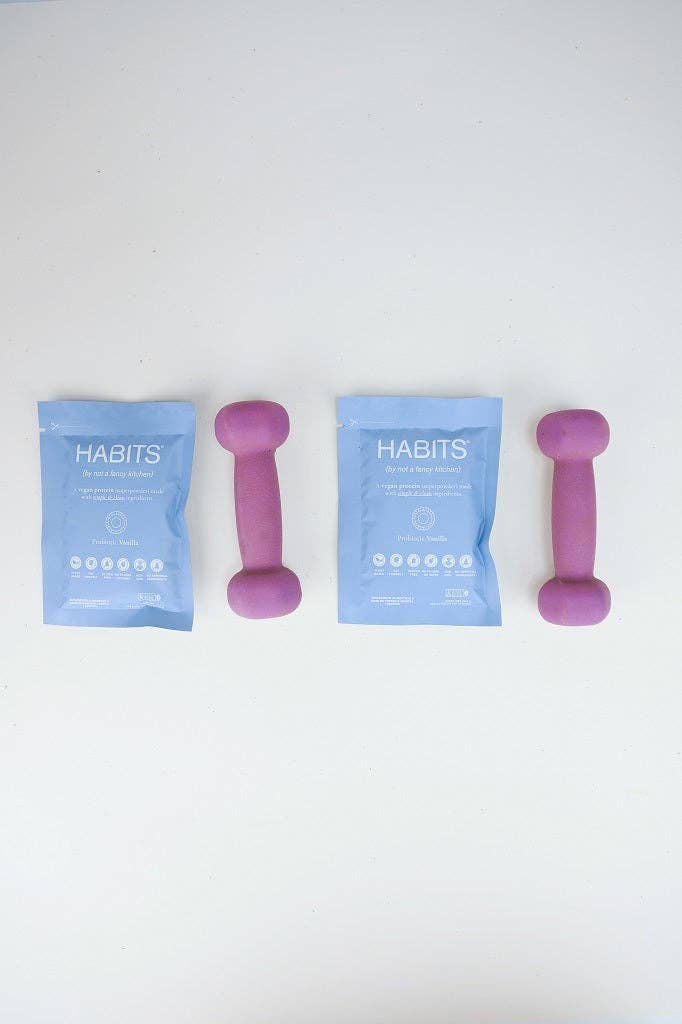 NFit USA - Fitness Market - Wholesale Proteïne/superfoodpoeder - Habits eiwitzakjes voor eenmalig gebruik (vanille)6