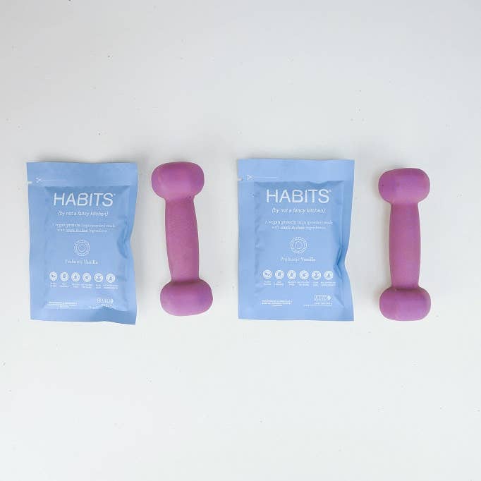 NFit USA - Fitness Market - Wholesale Proteïne/superfoodpoeder - Habits eiwitzakjes voor eenmalig gebruik (vanille)6