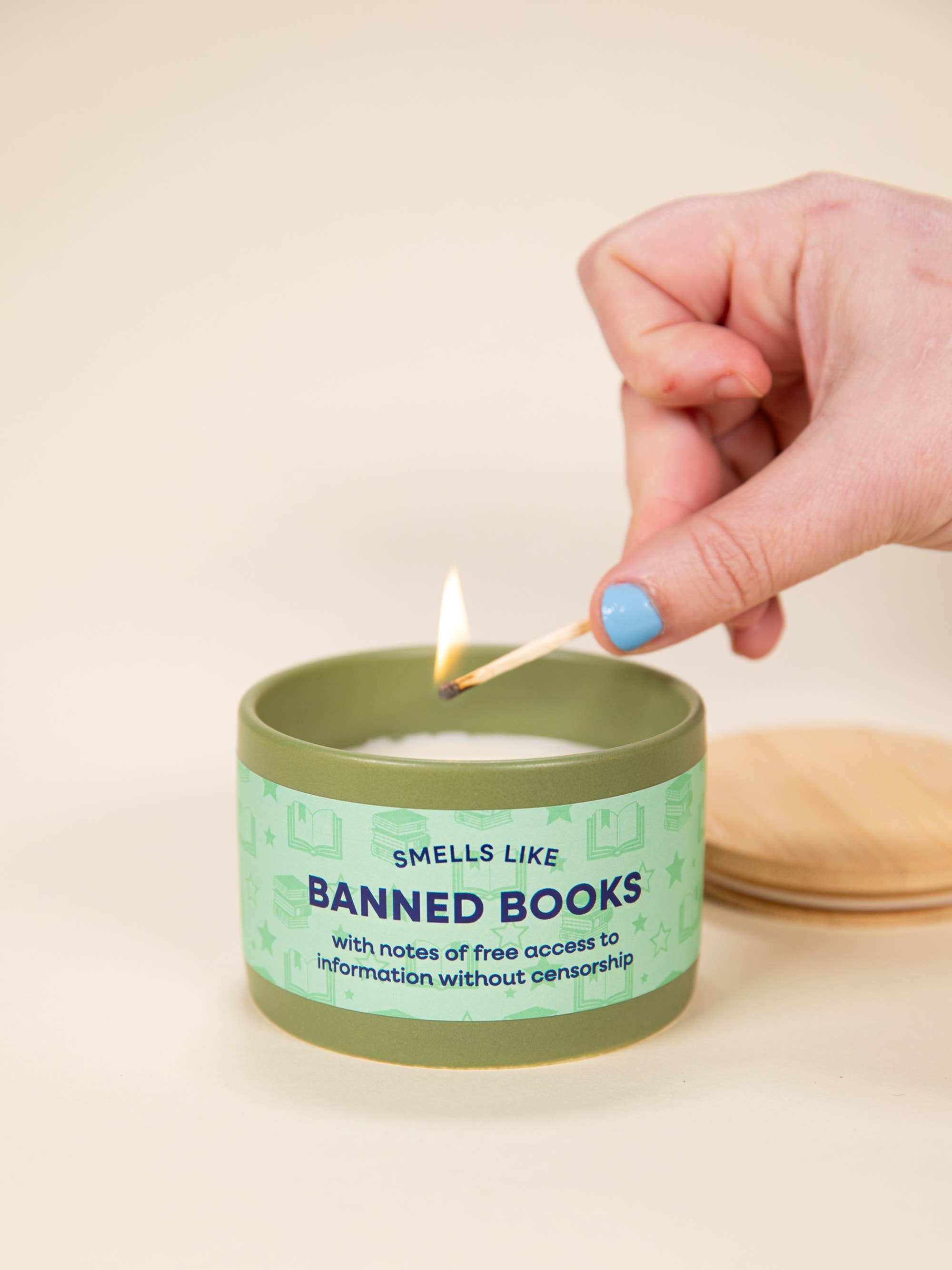 ARCHd - Wholesale Jar/Filled Candle - Smells Like Banned Books Candle2