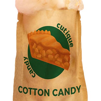Candy Cutique - Wholesale Cotton candy - Apple Pie Cotton Candy1