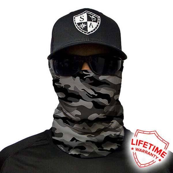 Soul of Adventure - Wholesale Neck Gaiter/Snood - Men's - Neck Gaiter - Grey Military Camo
