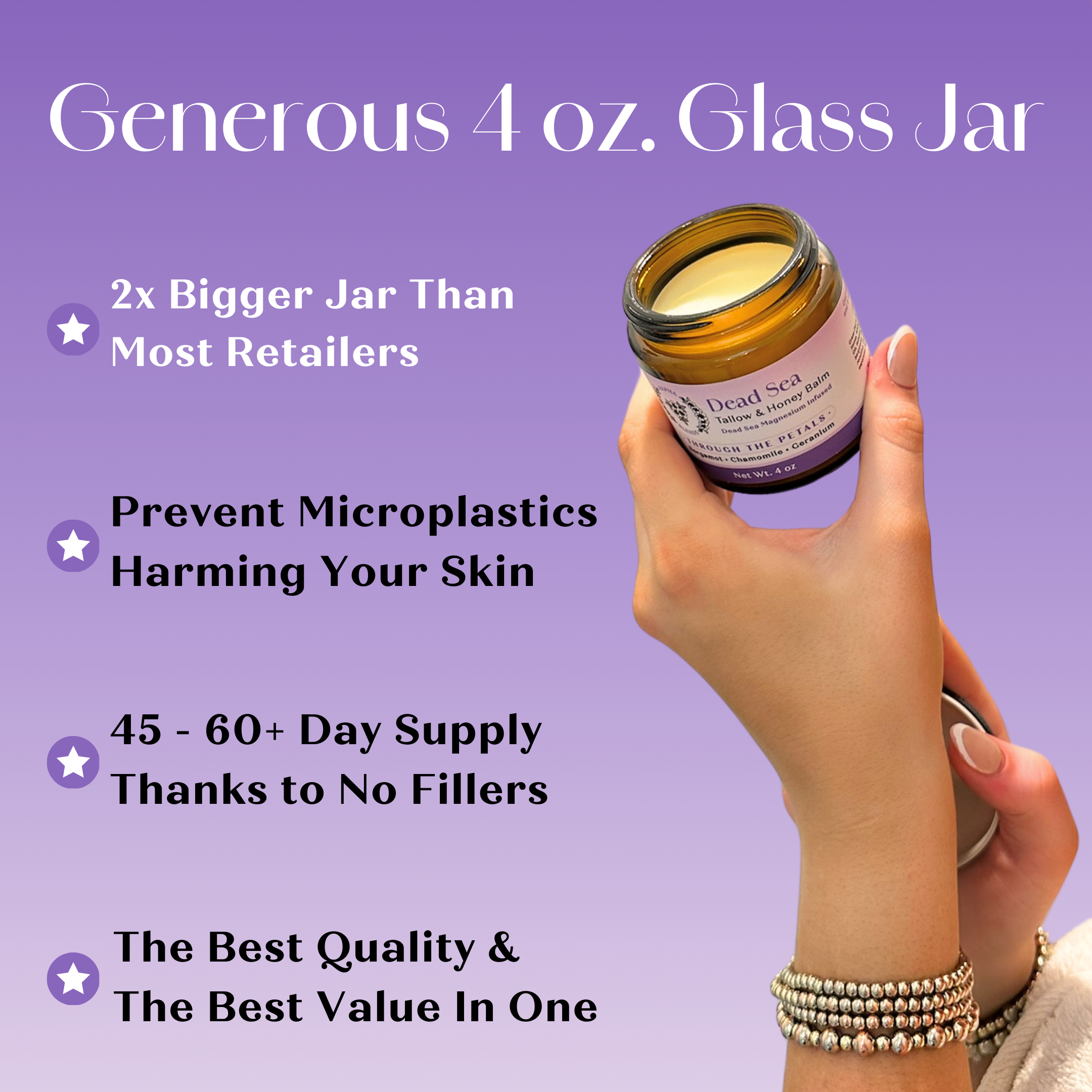 Rapha Blends - Wholesale Body Balm/Butter - Magnesium Infused Tallow & Honey Balm6