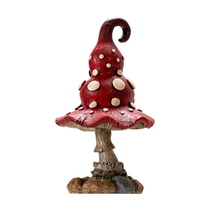 Pacific Trading - Wholesale Decorative Tabletop Object - Whimsical Toadstool Mushroom Home and Garden Decor