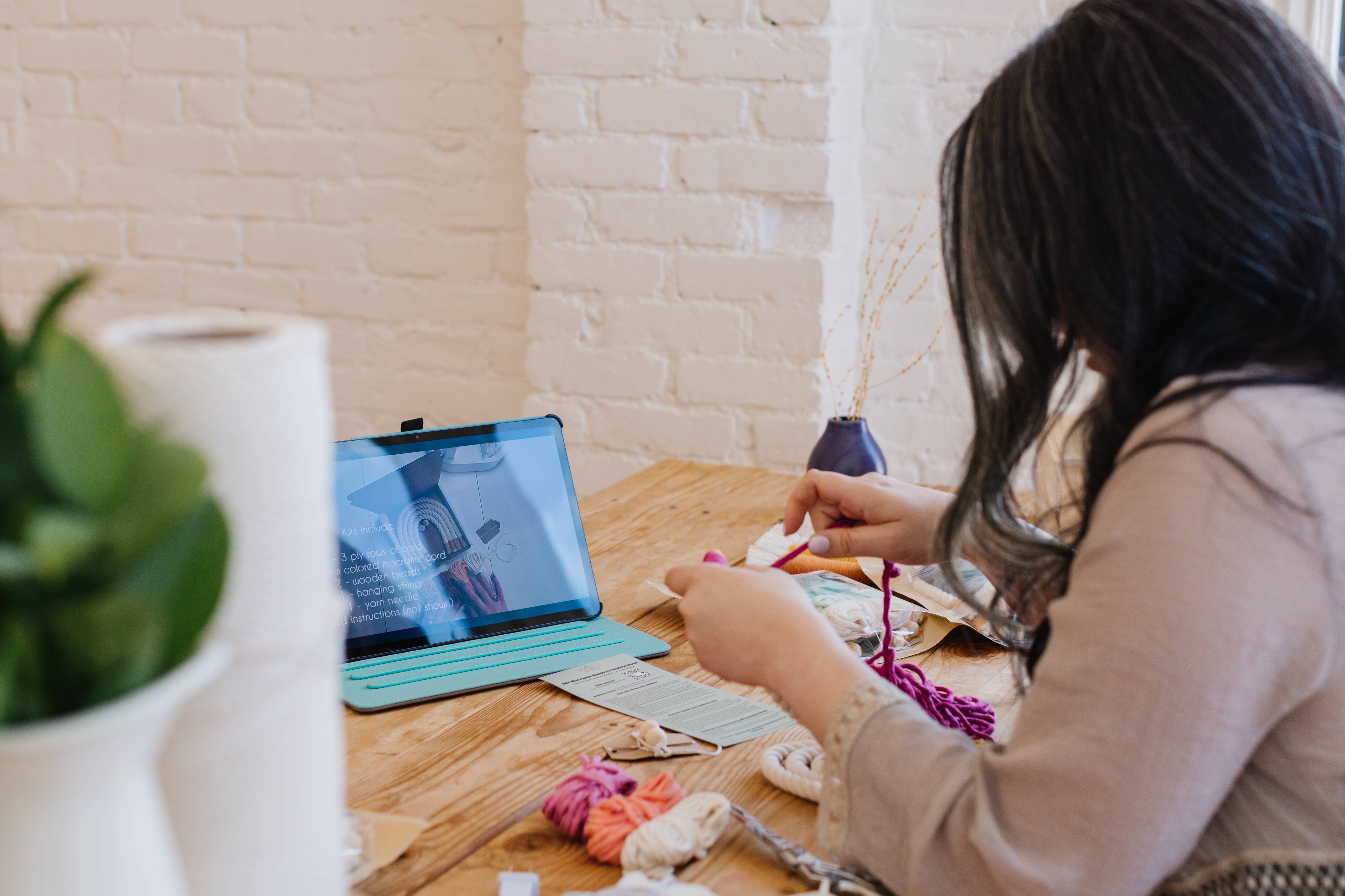 A Branch & Cord - Wholesale DIY Craft Kit - DIY Macrame Rainbow Kit – Fun, Giftable Craft for All Ages14