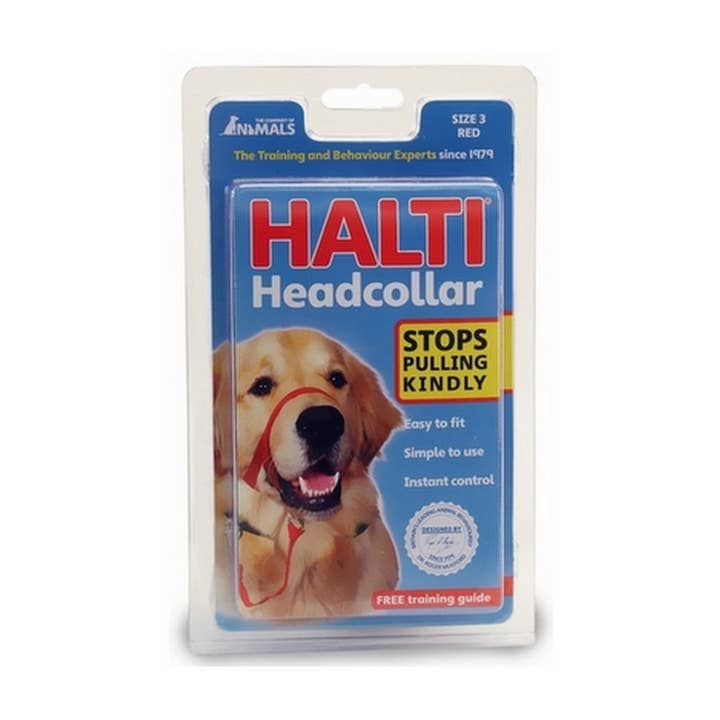 Company of Animals Halti Taille 3 Rouge pour la vente par King Wholesale Pet Goods