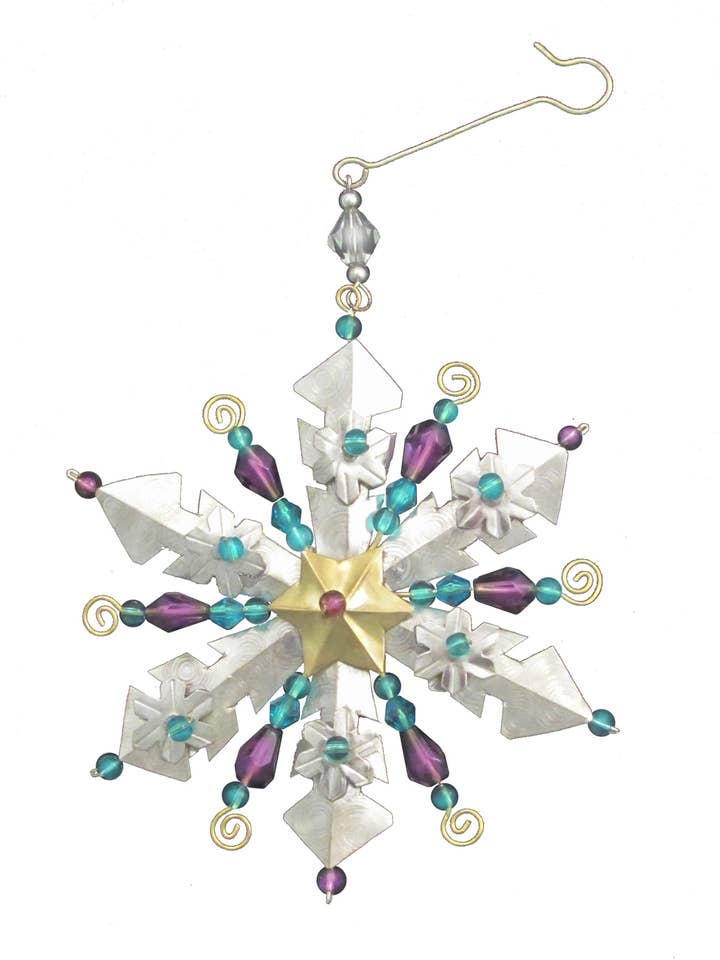 Magical Snowflake Ornament for wholesale by Pilgrim Imports
