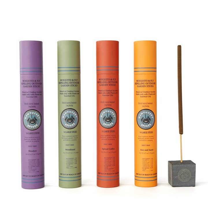 Nantucket Spider - Wholesale Incense - Mosquito & Fly Repelling Garden Incense Sticks (CT, ME, DC)