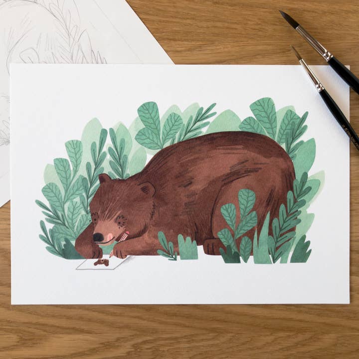 Natà lia Juan Abelló - Wholesale Art Print - Creative Bear Art Print1