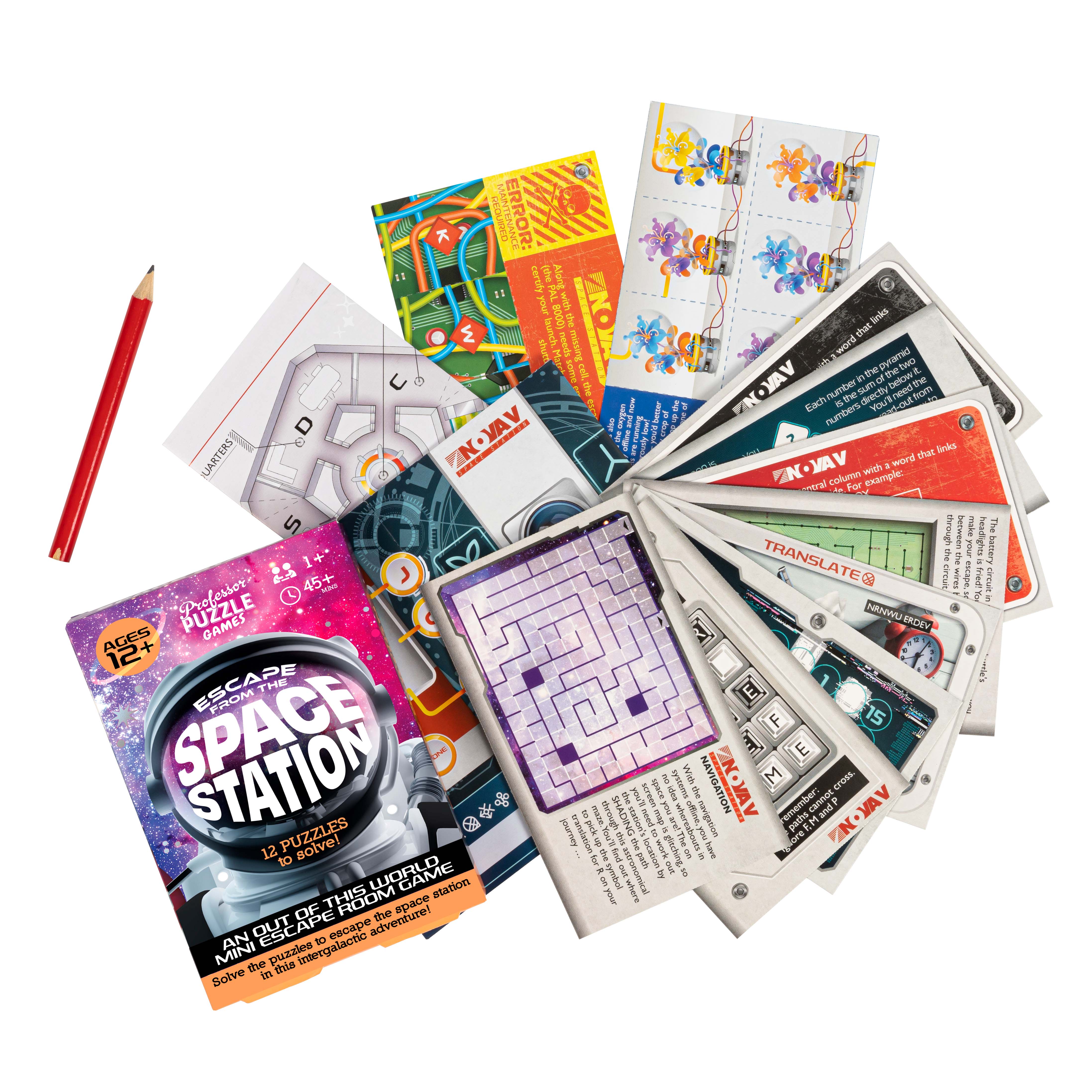 Professor Puzzle USA, Inc. - Wholesale Puzzle - Kids - Escape from the Space Station (D.8)3