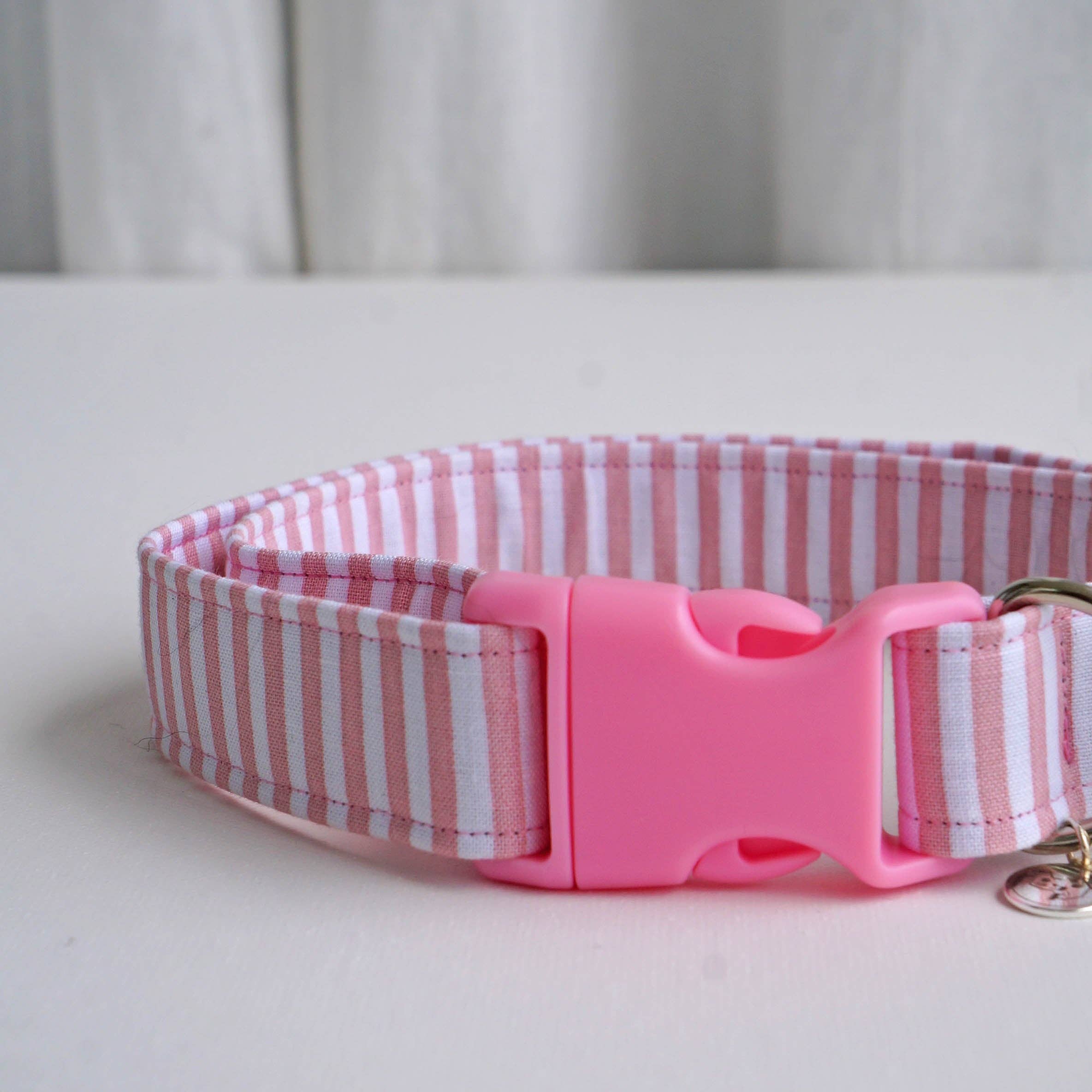 kiwi & WILLOW - Wholesale Pet Collar - Dog - Rose Striped Dog Collar3