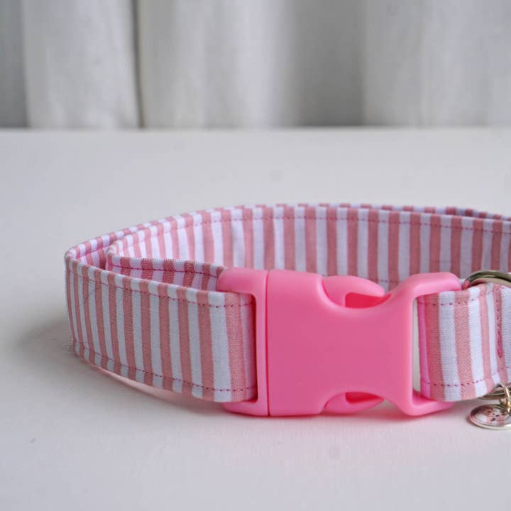kiwi & WILLOW - Wholesale Pet Collar - Dog - Rose Striped Dog Collar3