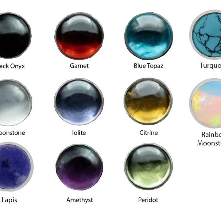 B5MM - Clous cabochons pour la vente par Peter James