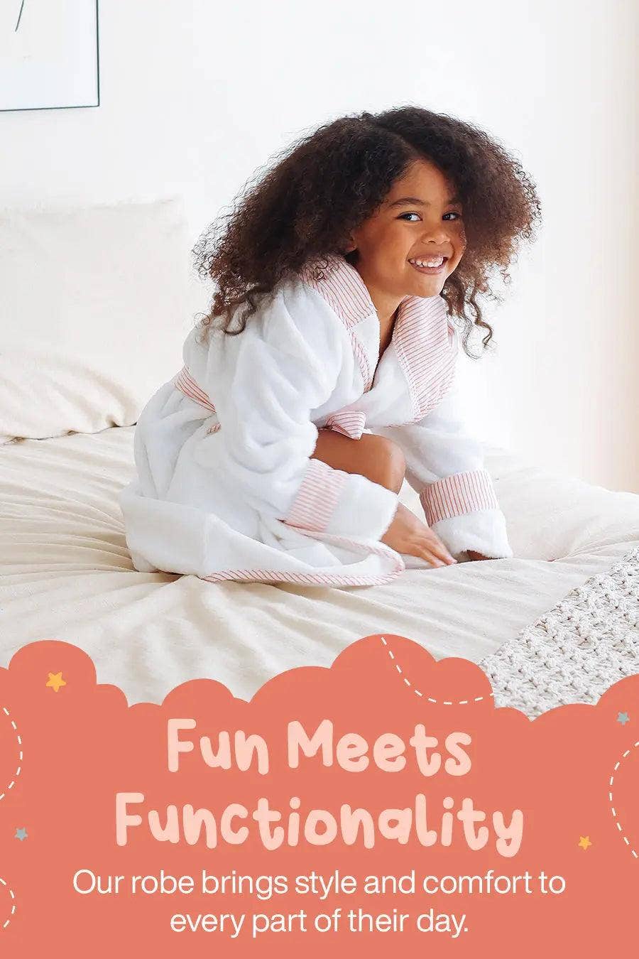 Lotus Linen - Wholesale Robe - Kids - Kids Plush Robe – Ultra Soft, Safe & Cozy for Toddlers & Kids3