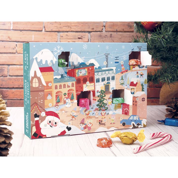Graine Créative - Wholesale Advent Calendar - ADVENT CALENDAR RECTANGULAR BOX