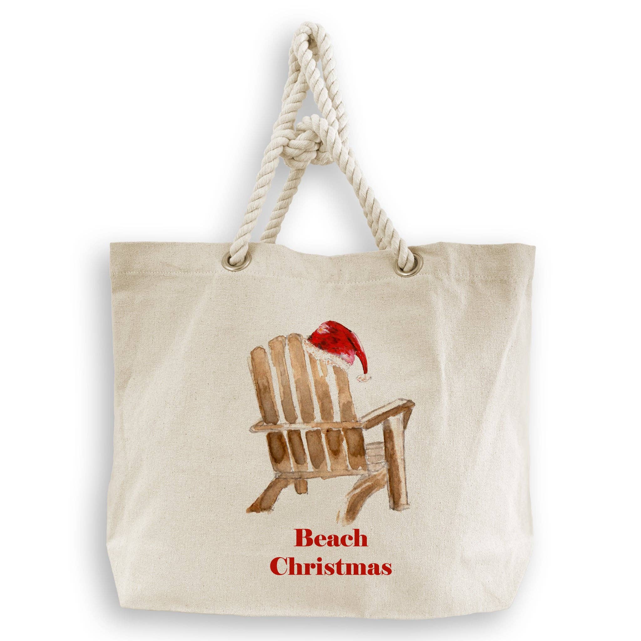 French Graffiti - Wholesale Theedoek - Strandstoel met kerstmuts6