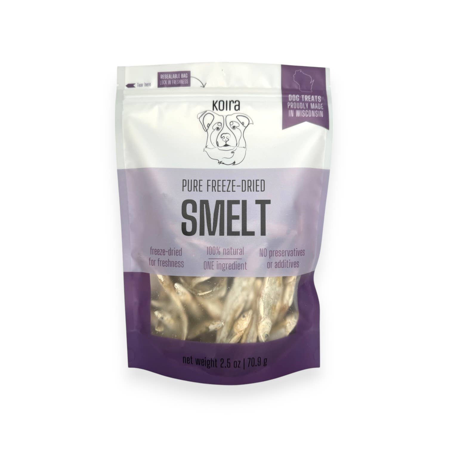 Koira - Wholesale Pet Treats - Dog - Freeze-dried Smelt Dog Treats