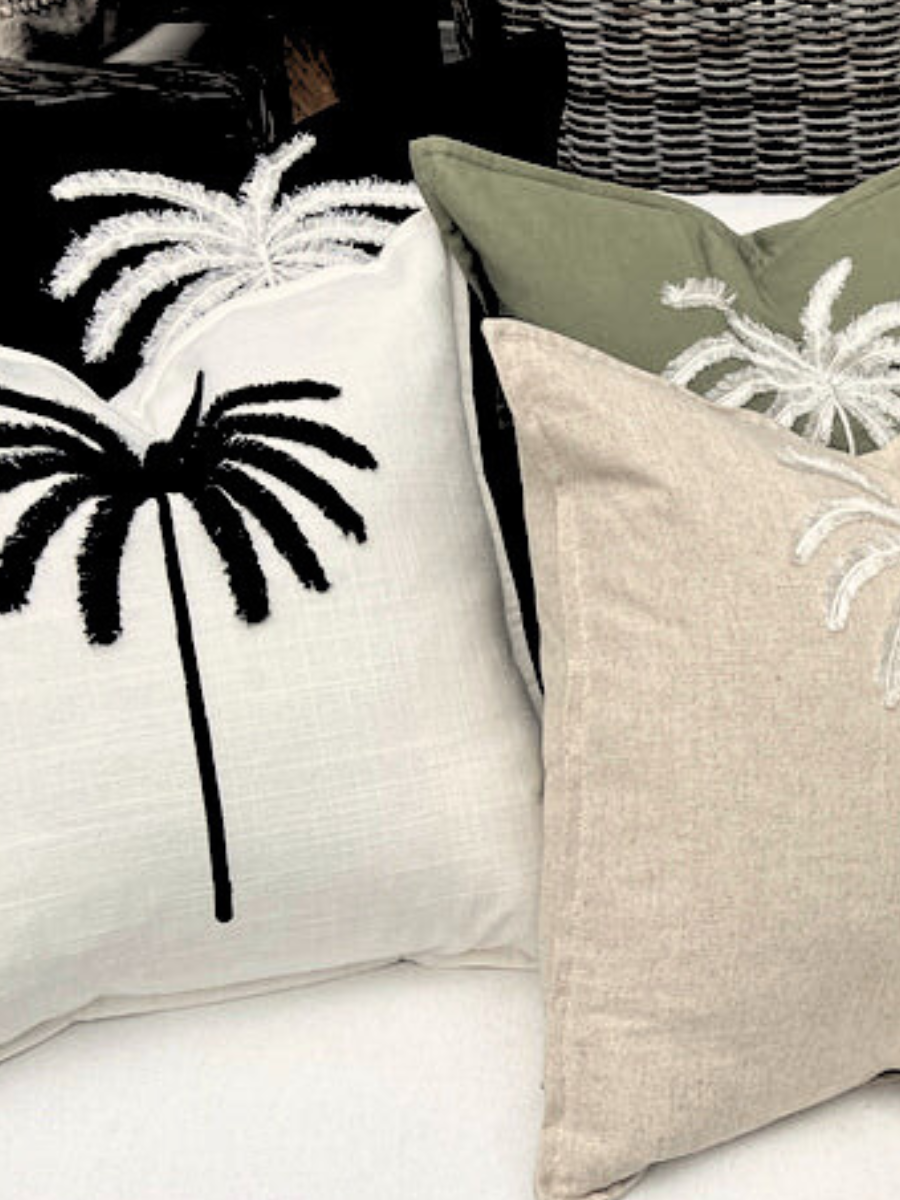 Coastal Addiction - Wholesale Throw/Decorative Pillow - Palma Cushion Cover - Natural1