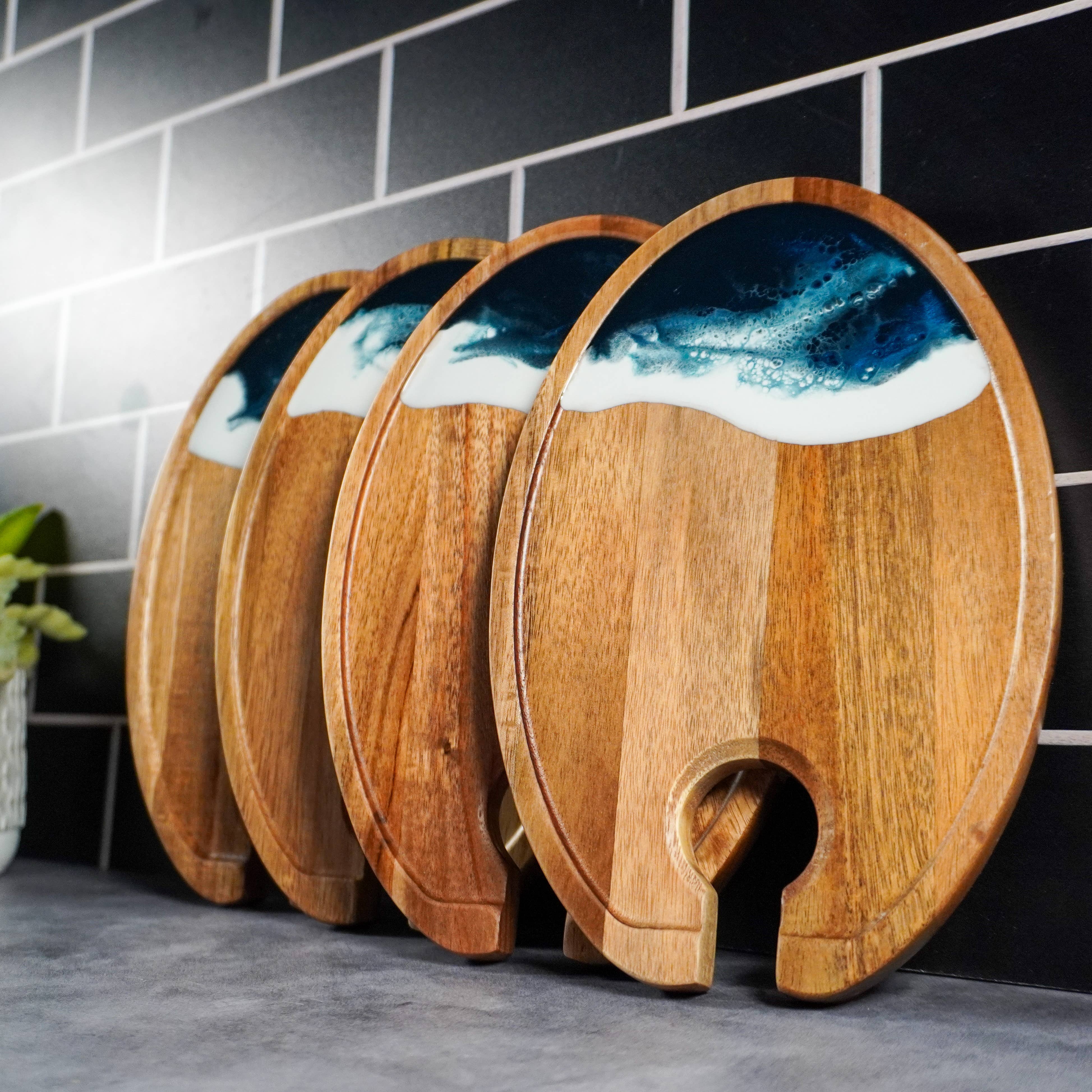 Lynn & Liana Designs - Wholesale Appetizer Serveware - (Case pack of 4) Wine & Appetizer Trays NO TARIFFS!3