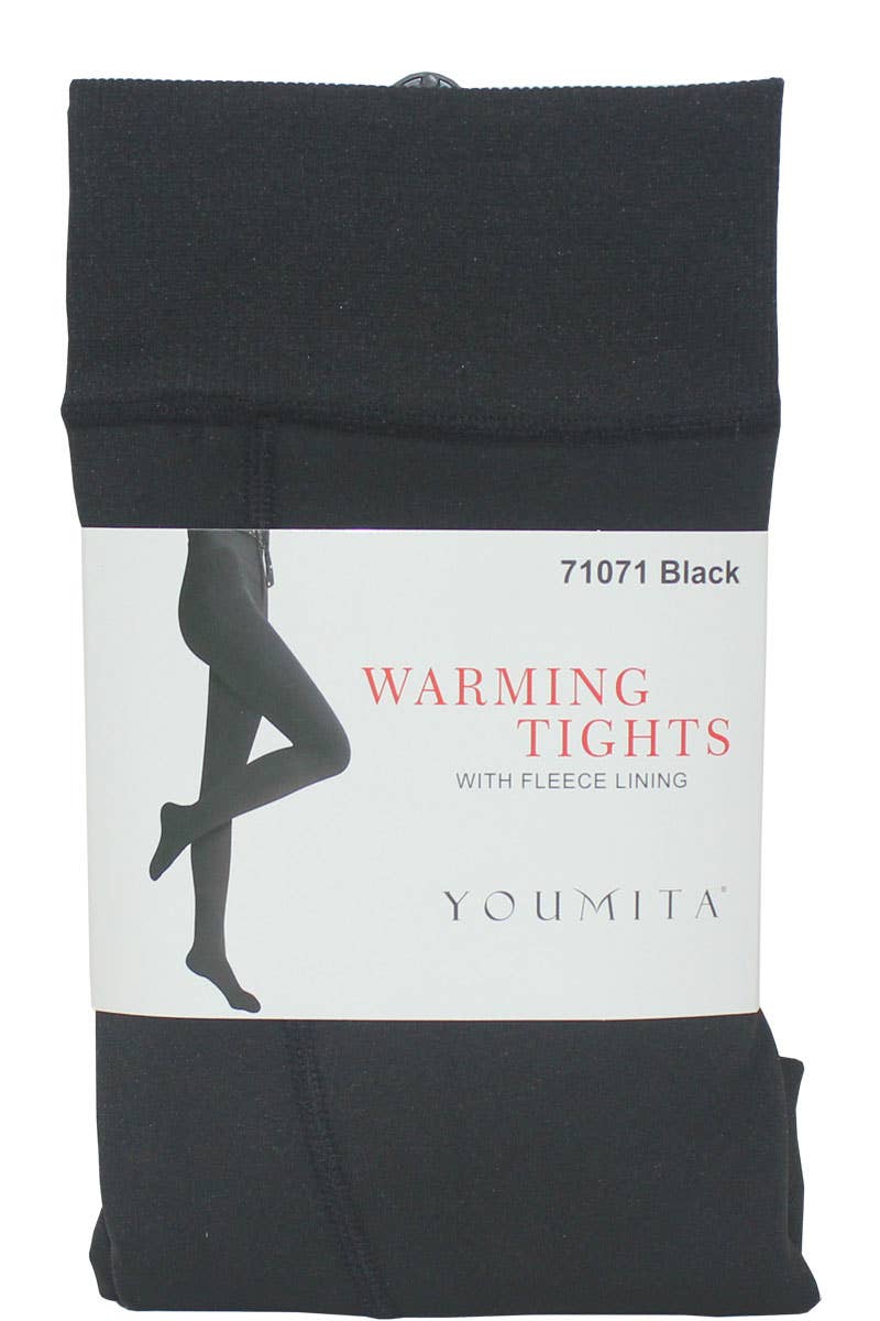 Best Underwear Line - Vente Collants – femme - Collants chauffants Youmita avec doublure en polaire - YM-71071-CLO-ONE
