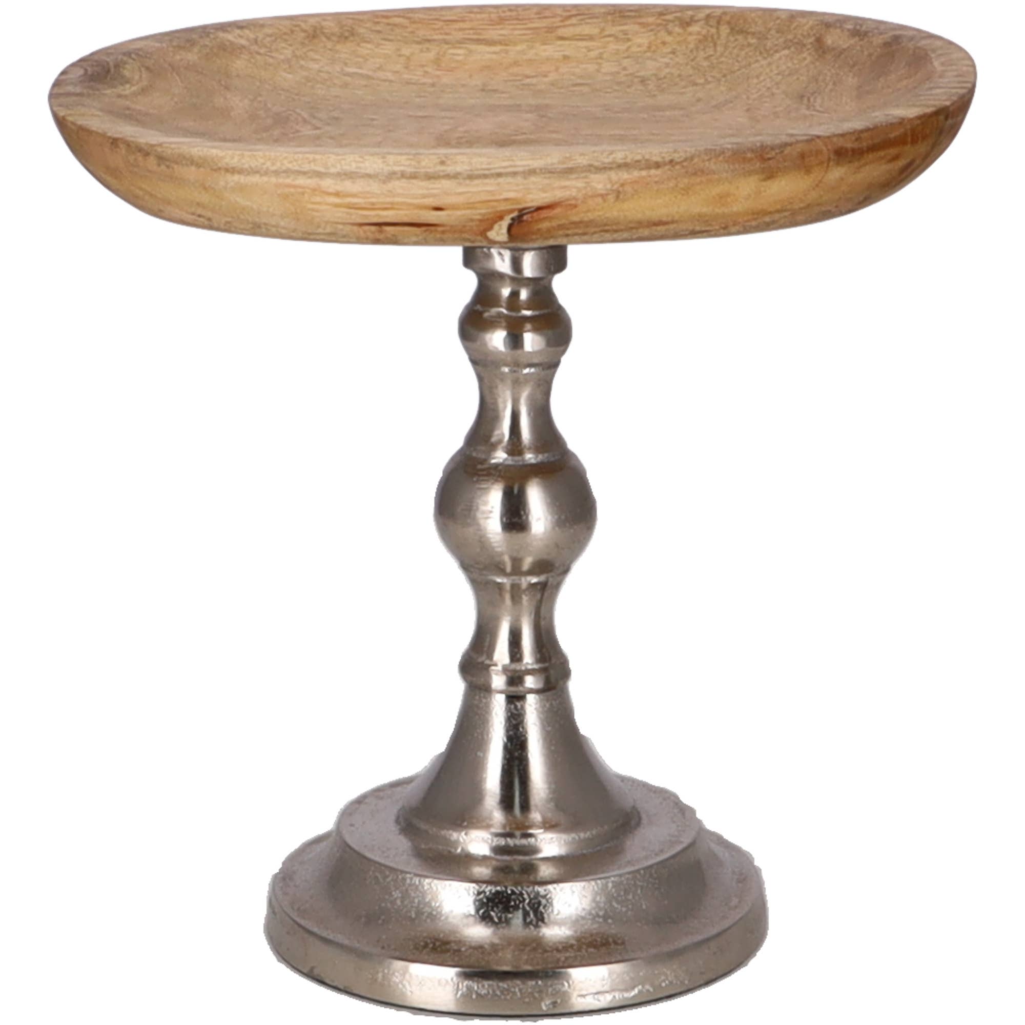 Vosteen - Wholesale Outdoor Ornament/Decor - Metal Plate Magnifying Glass on Base, L22cm, W18cm, H22cm, Natural0