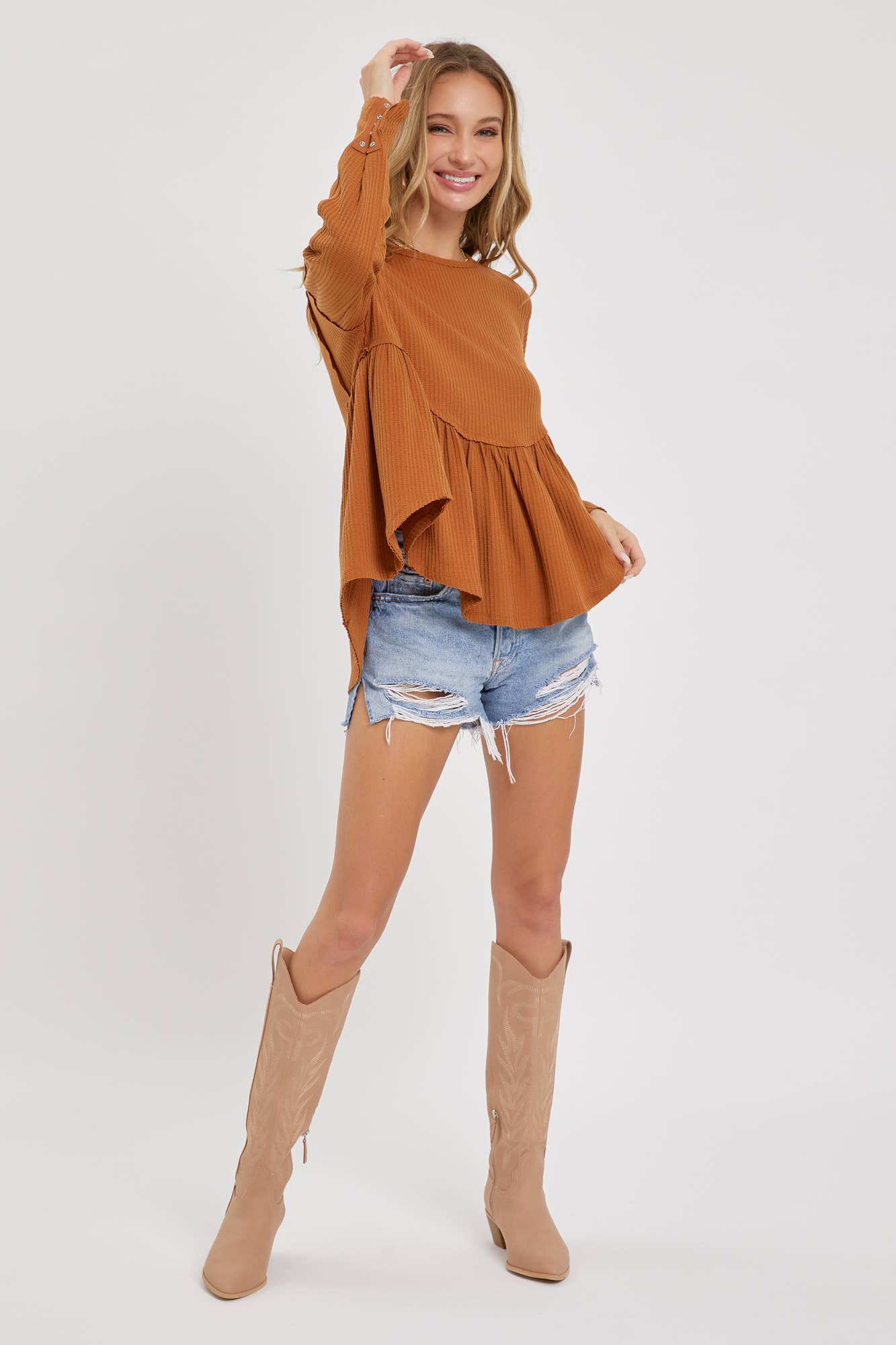 Sweet Lovely by Jen - Wholesale Tunic - Women's - SW1540 BABYDOLL TOP15