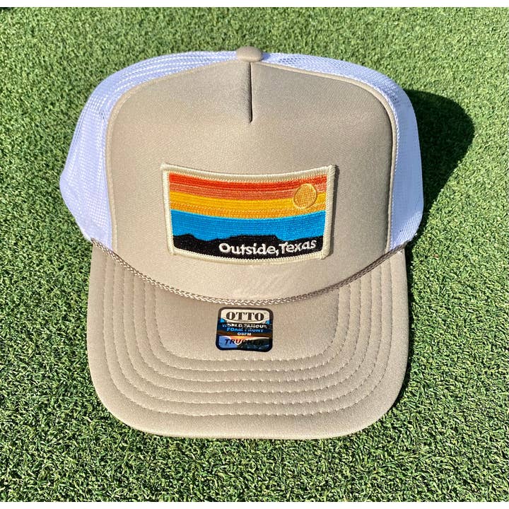 Outside, Texas - Wholesale Trucker Hat - Unisex - OTX Foam Trucker: Horizon Patch25