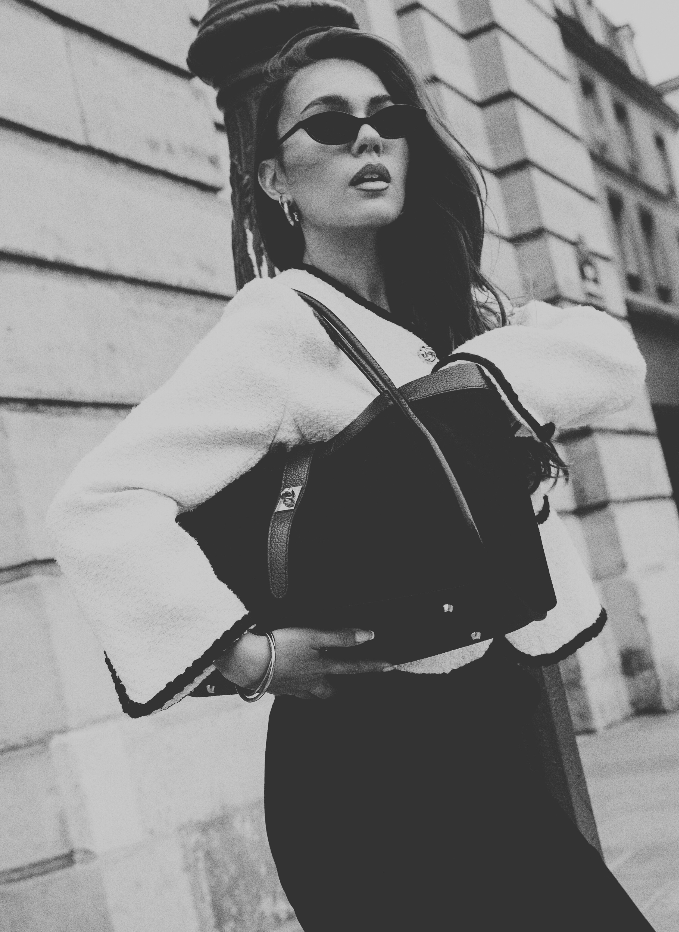 Prestige Milano – Sacola - Mulher por atacado – Bolsa Mayfair em Camurça Borgonha e Couro Togo7