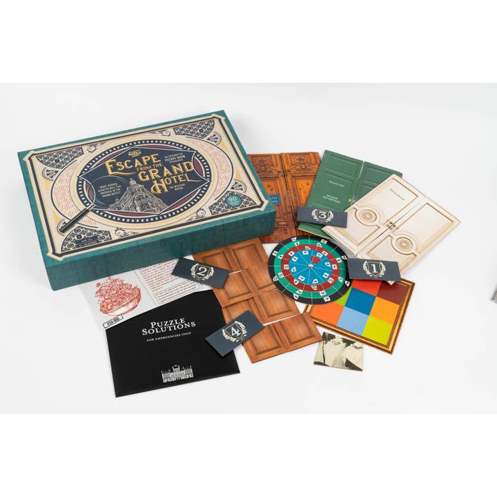 Professor Puzzle USA, Inc. - Wholesale Board Game - Escape from the Grand Hotel2