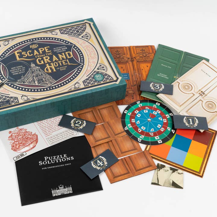 Professor Puzzle – wholesale Board game – Escape from the Grand Hotel4