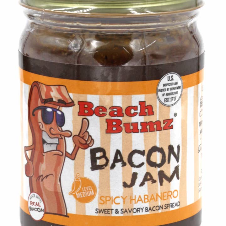 Eastern Shore Products – Großhandel Marmelade/Gelee – Beach Bumz Speckmarmelade „Medium Spice“ (13 Unzen/368 Gramm)