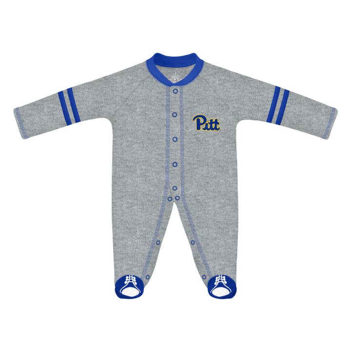 Creative Knitwear - Wholesale Jumpsuit - Baby - Pitt Panthers Sports Shoe Footed Romper 2
