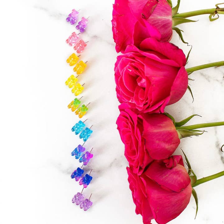 Gummy Bear Studs for wholesale by Golden Thread