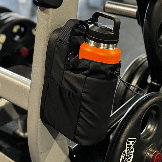 Magnetic Sling Bag for Men & Women. Ideal as a gym, travel, and work bag. Keeps your belongings off the dirty gym floor. for wholesale by American Smart