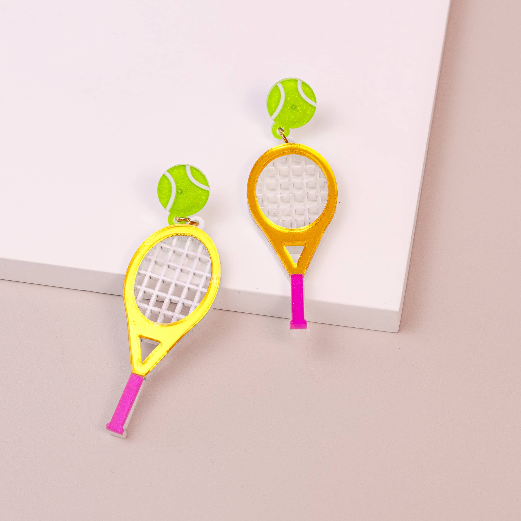 Bewaltz - Wholesale Dangle Earrings - Dangle Earrings-Tennis Racket1