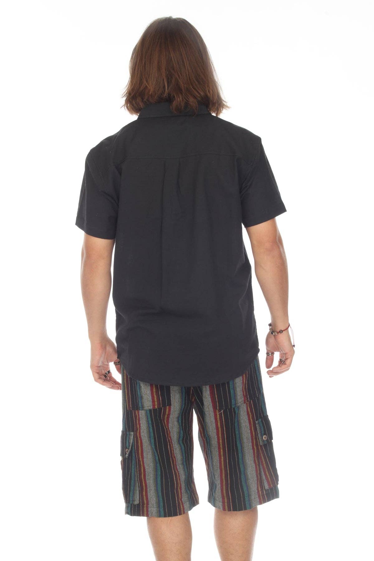 Lakhays Collection Inc. – Großhandel Hemd mit Button-down-Kragen – Herren – Herren-Kurzarmhemd aus Baumwolle mit Knopfleiste6