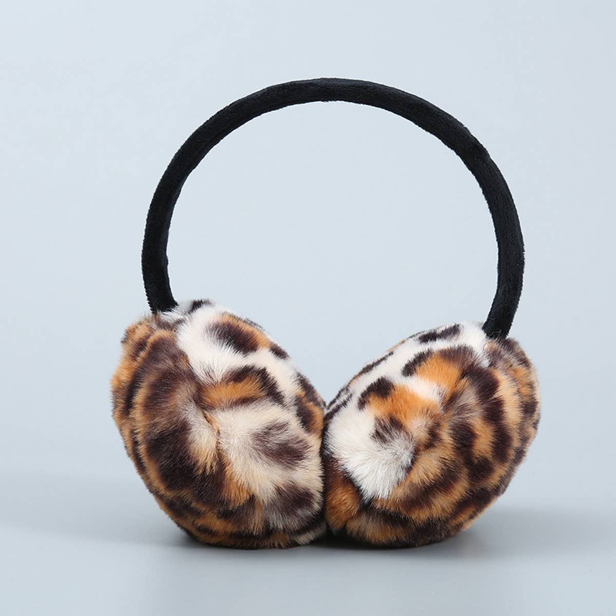 ACCITY - Wholesale Earwarmers/Ear Muffs - Women's - CUTE LEOPARD PRINT ANTIFREEZE EARMUFFS_CWMM14310