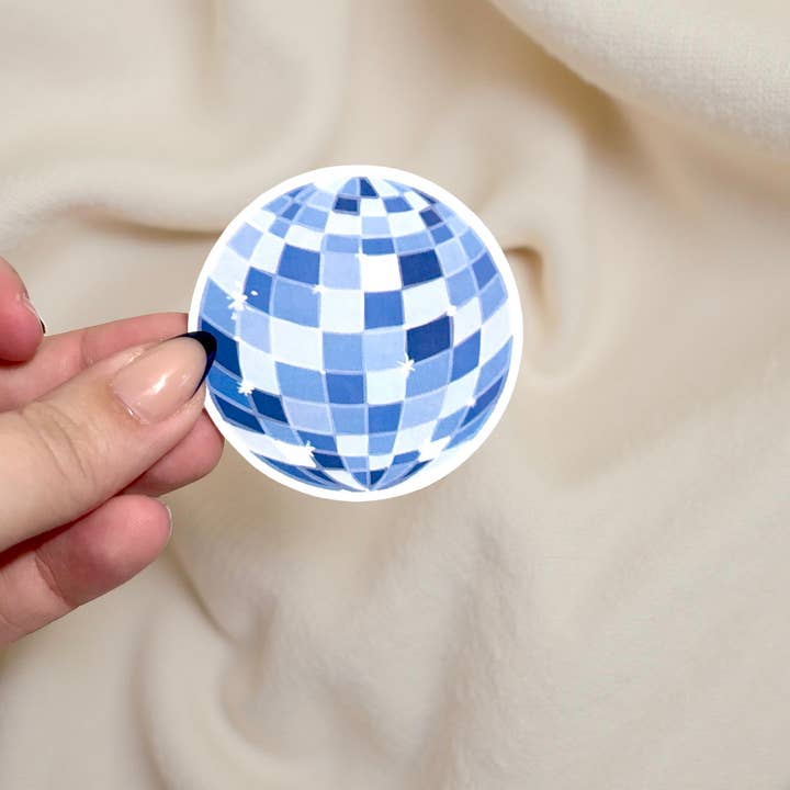Disco Ball Sticker for wholesale by Paper and Prayer