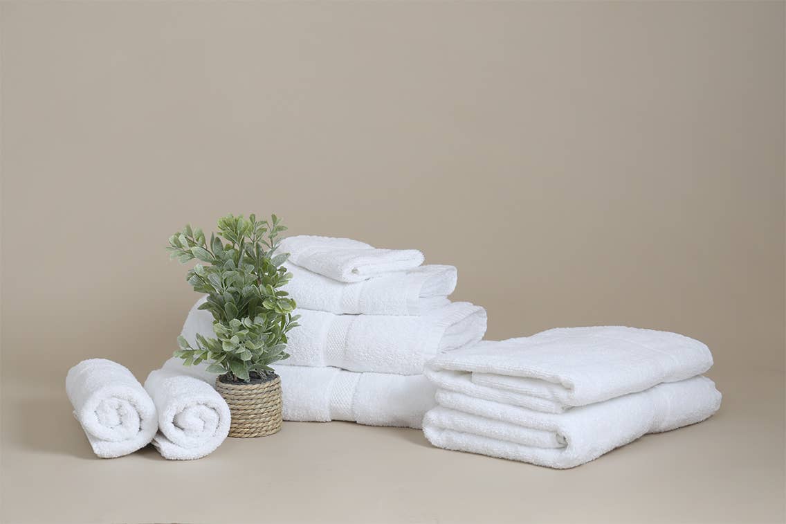 Linendipity - Wholesale Bath Towel - Excellence Collection Hotel Towels–100% Cotton–Dobby Border