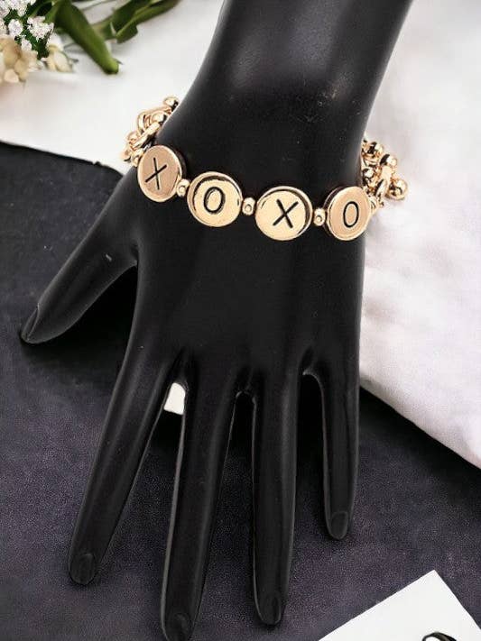xoxo Bracelet for wholesale by Andrea Bijoux