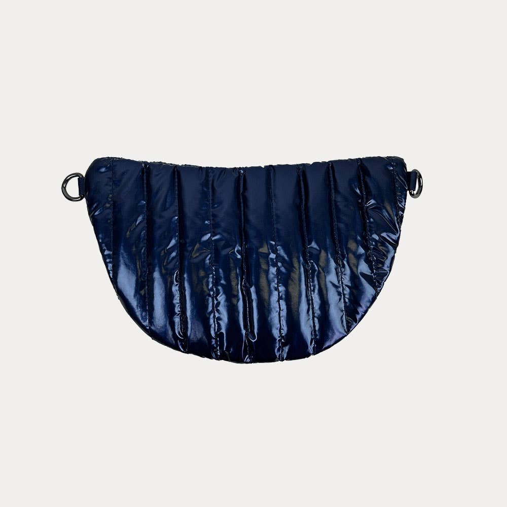 AHDORNED - Wholesale Belt Bag - Women's - Reese Quilted Sling/Waist Bag w/Black Resin Chain & 2" Solid7