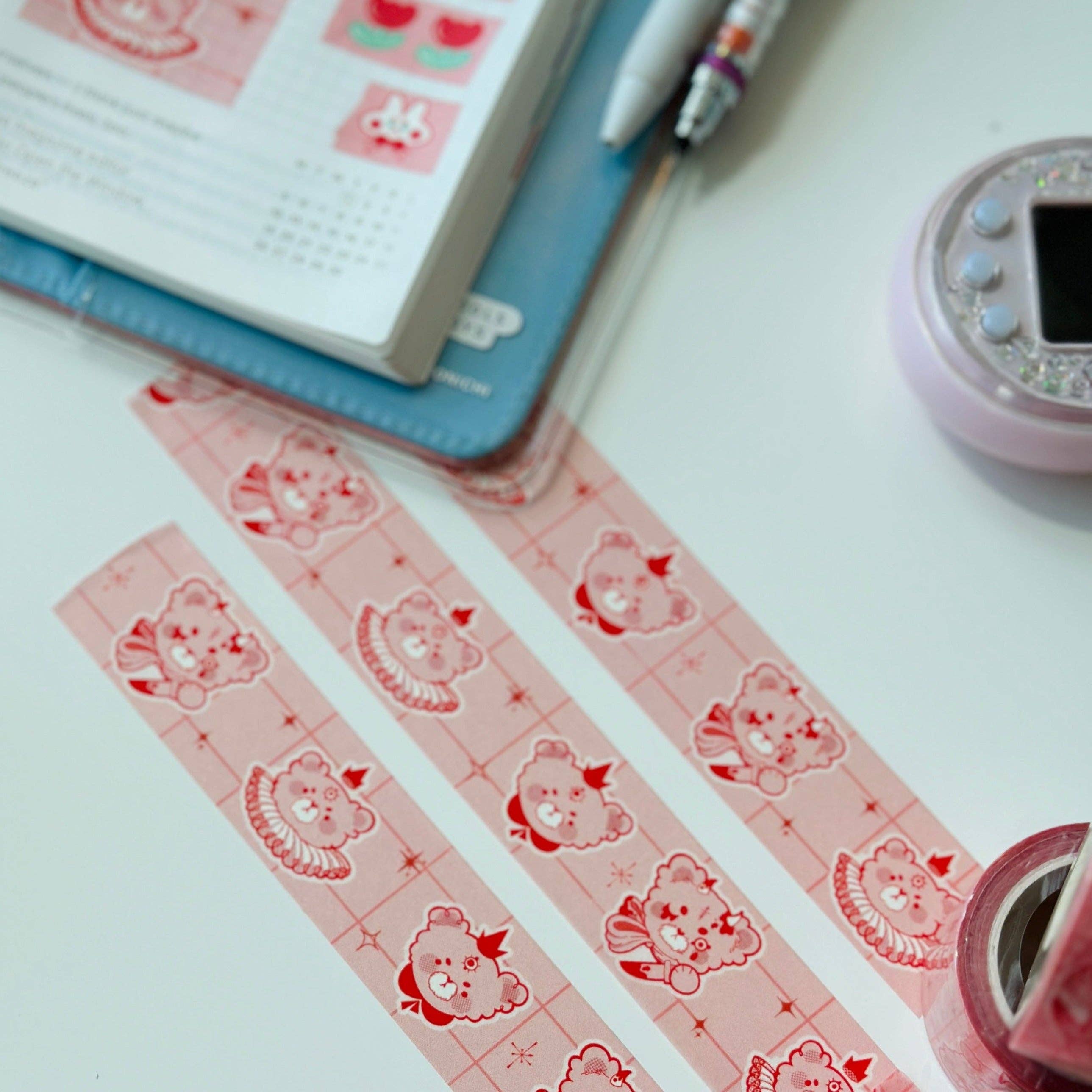 SudiBear - Wholesale Washi Tape - Stabby Bear Washi Tape6