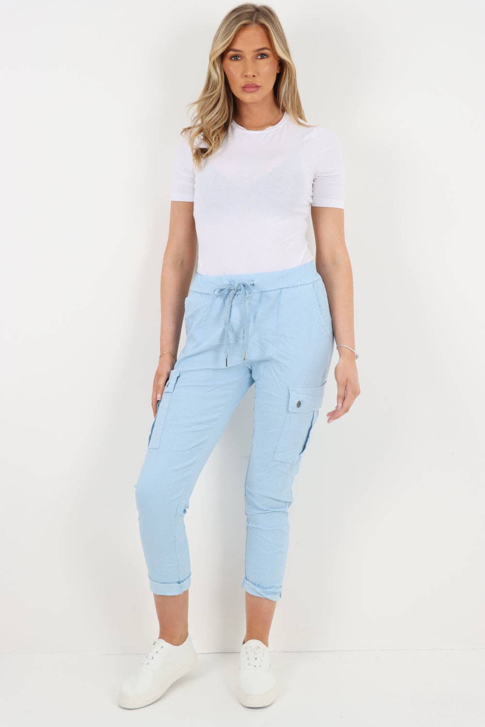 Miss Bold - Wholesale Pants - Women's - Italian Cargo Magic Trousers45