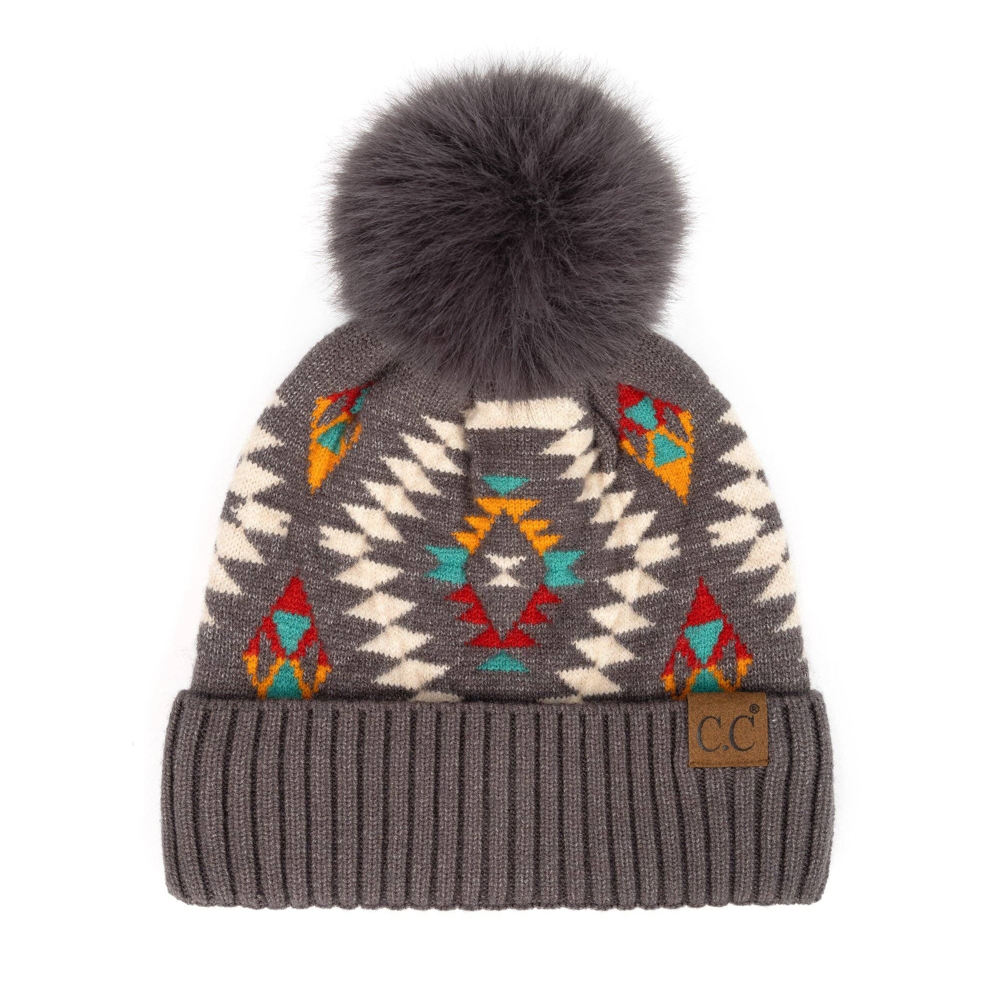 Truly Contagious - Wholesale Beanie - Women's - CC Southwest Print Beanie ( HAT-3001 )3