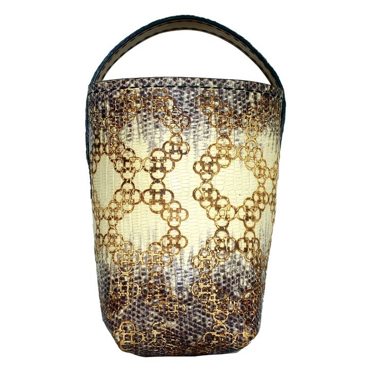 KENZIE'S MINI BUCKET BAG "SNAKE SKIN" for wholesale by DÄS NINE