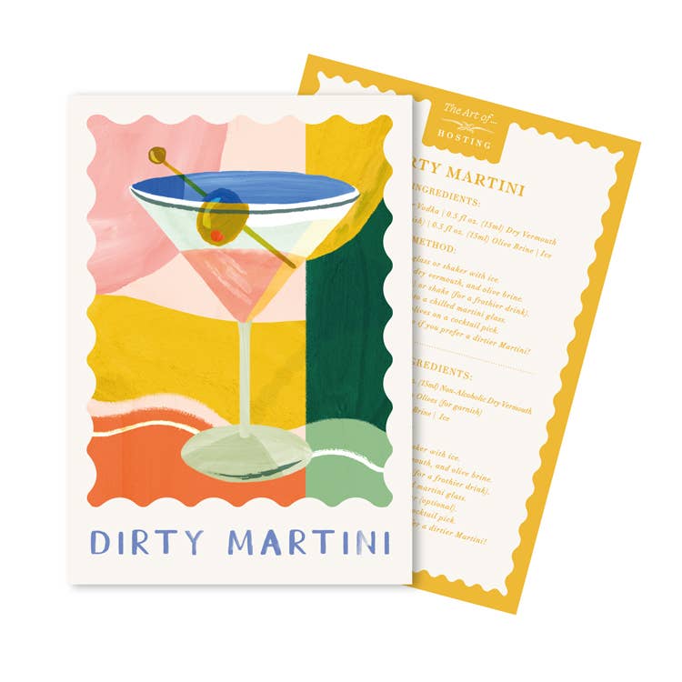 Portico Designs – wholesale Cocktail/liquor glass – Art of Hosting 
Martini Cocktail Gift Set4