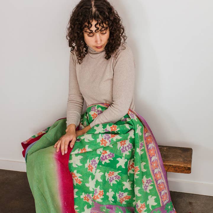 Zakuro Coverlet for wholesale by Aloka Home